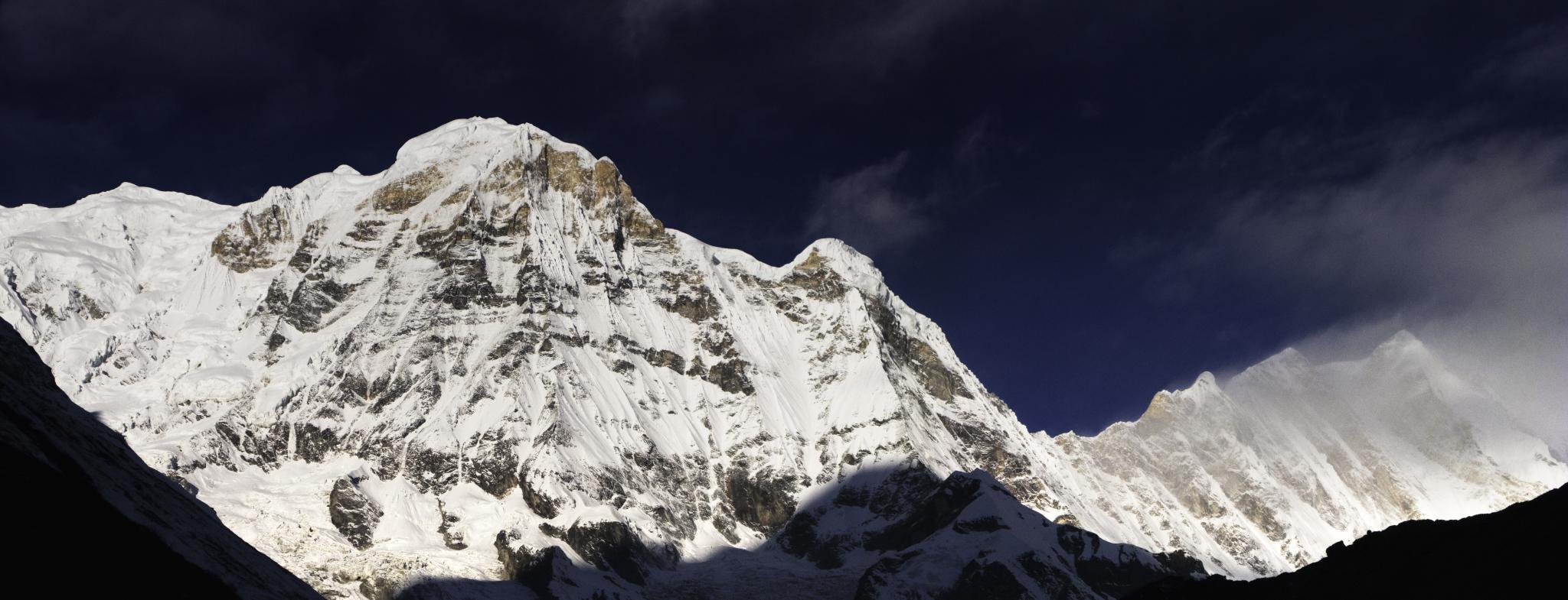 Himalyan Mountains in Nepal.