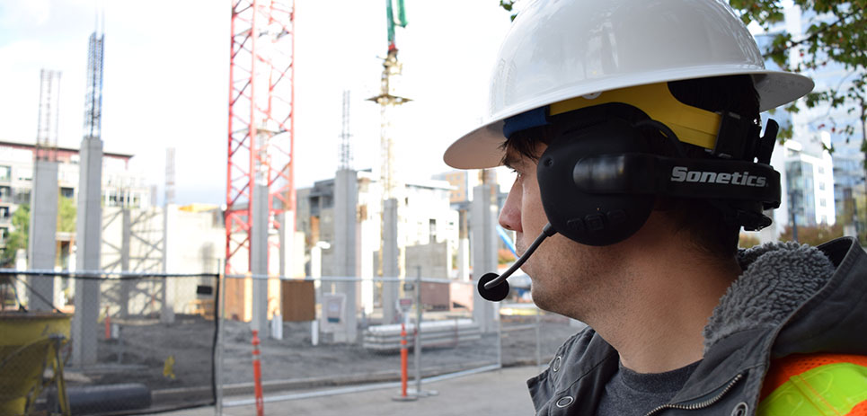 recruiting millenials with wireless headsets for construction