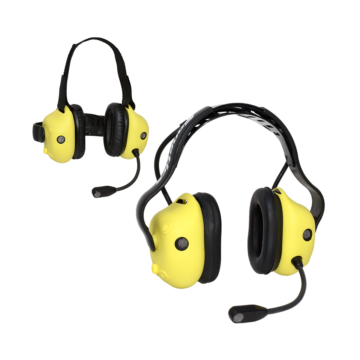 Pair of Apex Team Wireless Headsets.
